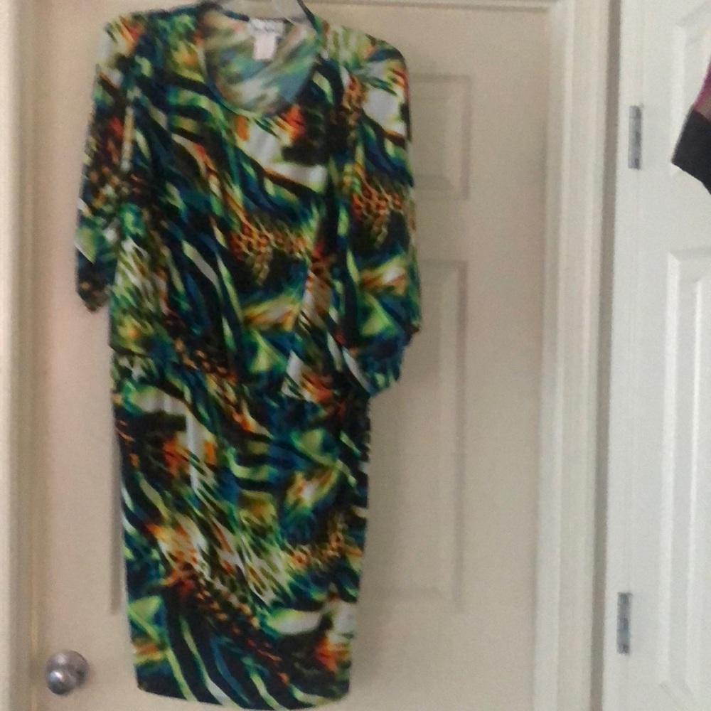 Multicolored Dress-Olivia Mathews